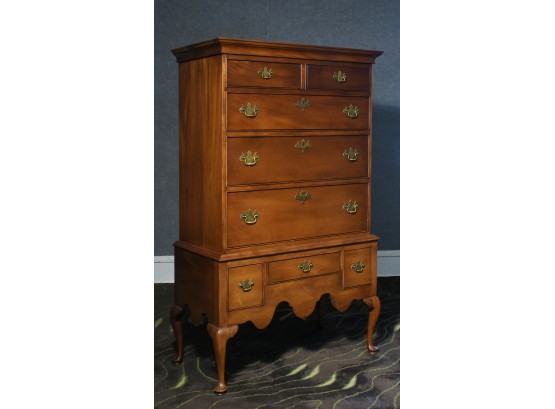 Leopold  (L. & J. G.) Stickley Mahogany Queen Anne Style Highboy