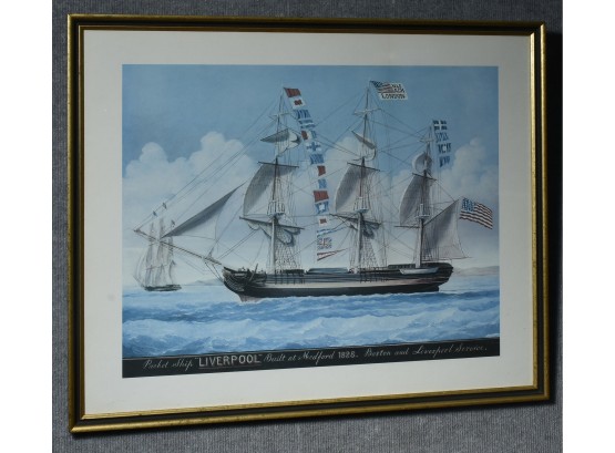 Nautical Print ' Liverpool '