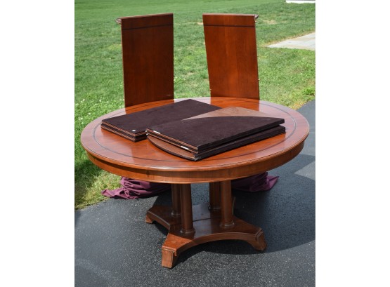 Stickley Circular Cherry Dining Table