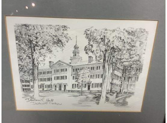Dartmouth Hall Print