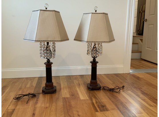 Pr. Decorative Table Lamps