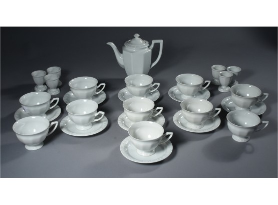 Rosenthal Maria Porcelain Tea Set With Egg Cups