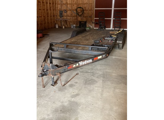 Hudson Equipment Trailer, Duel Axel With Ramps
