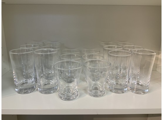 Collection Of Simon Pearce Glassware