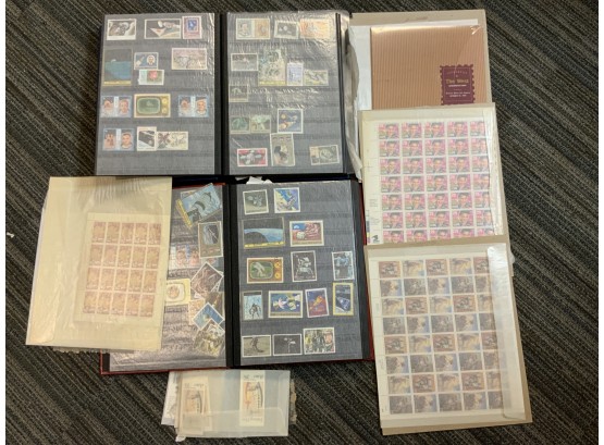 Small Stamp Collection - US And Foreign