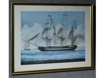 Nautical Print ' Liverpool '