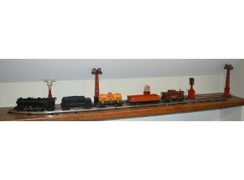 Lionel Toy Train With Accessories