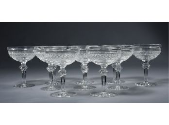 10 Waterford 'Castleton' Champagne Glasses