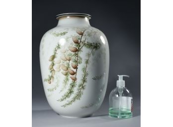 O.L. Kunz Large Porcelain Vase