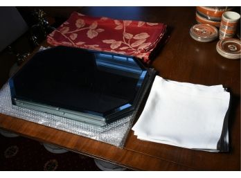 Mirrored Place Mats And Napkins (25pcs.)