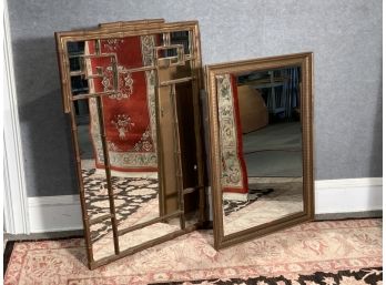 Two Decorative Mirrors Including One By La Barge