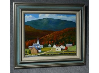 Kenneth Andler Painting,  Newport NH Artist