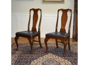 Two Queen Anne Style Kittinger Chairs