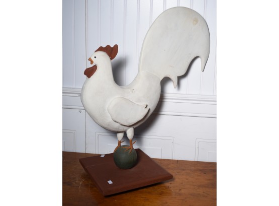20th C. Rooster Weathervane
