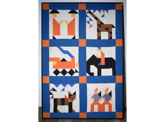 Ruby Kim Ca. 1920 'Original Design Blocks' Quilt