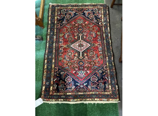 Oriental Scatter Rug With Center Medallion