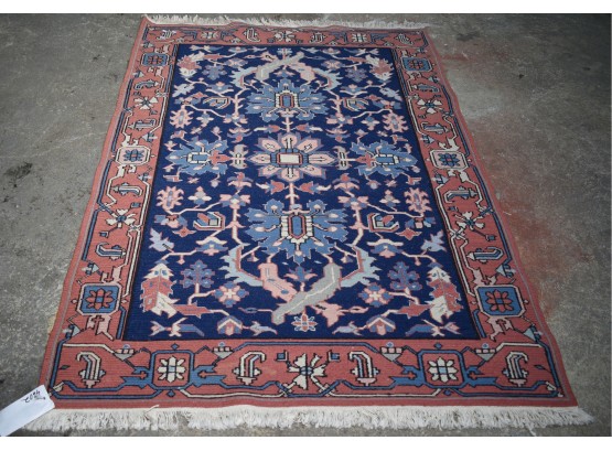 Oriental Multi Colored Scatter Rug
