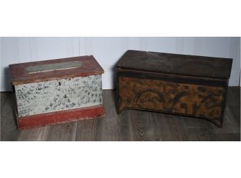 Two 19th C. Country Boxes