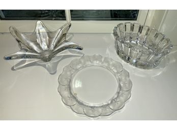 Lalique, Orofors, Decorative Glass Lot