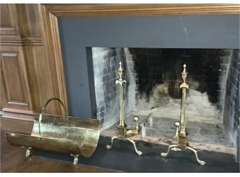 Beautiful Brass Fireplace Lot
