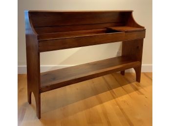 Country Pine Bucket Bench Dry Sink
