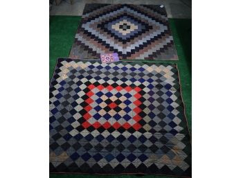 Two Country Quilts From The Pilgrim/Roy Collection