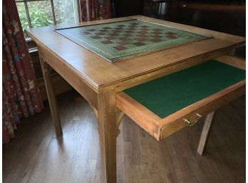 20th C. Cherry Games Table