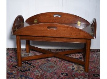 20th C. Chippendale Style Butlers Table
