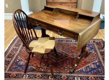 1940s Mahogany Desk And Chair