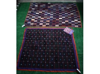 Two Square Design Quilts