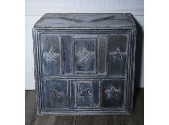 Country Wood Storage Box