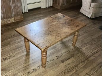 Antique Country Pine Coffee Table