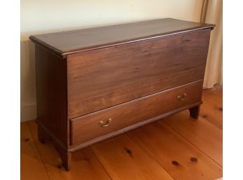 18th C. One Drawer Blanket Chest