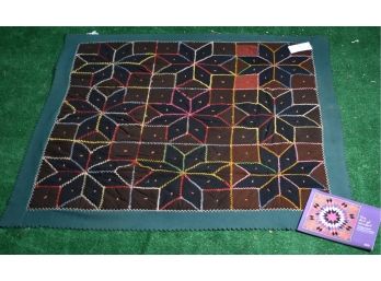 Small Size Multi Colored Patchwork Quilt