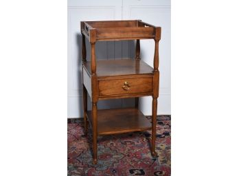 Queen Anne Style Mahogany Stand