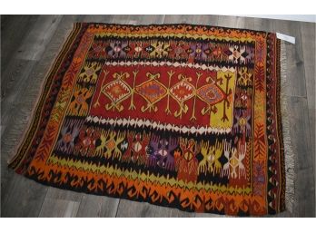 Multi Colored Native American Scatter Rug