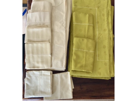 Anichini Quagliotta Bed Linens, King Size, 2 Sets  (CTF10)