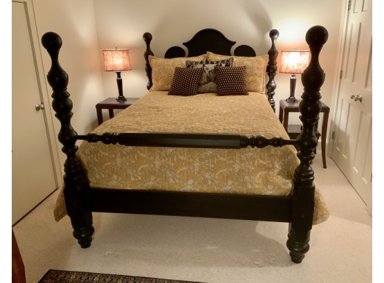 Large Country Cannonball Style Queen Size Bed (CTF50)