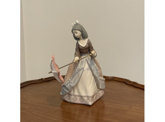 Lladro Figure, Girl With Parasol (CTF10)