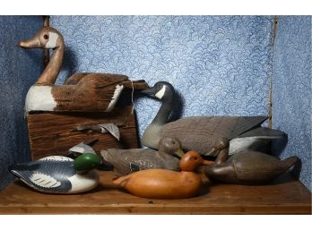 Collection Of Duck Decoys And Related Sculpture (CTF10)