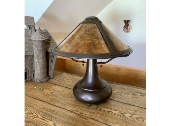 MICA Lamp Co. Mission Style Table Lamp (CTF10)