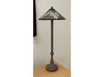 Art & Crafts Style Leaded Glass Lamp (CTF10)