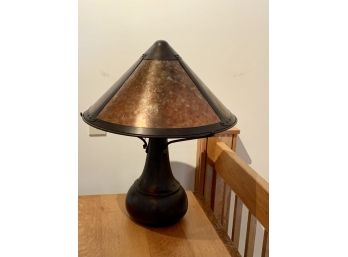 Mission Style Prairie Copper & Mica Lamp (CTF10)