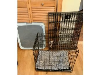 Dog Crate, Play Pen And Mat (CTF10)
