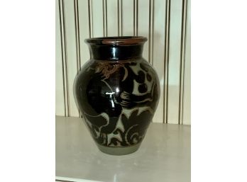 Miranda Thomas  'Black Carved Vase', Second (CTF10)