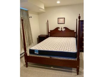 Ethan Allen Cherry Queen Size Bed (CTF50)