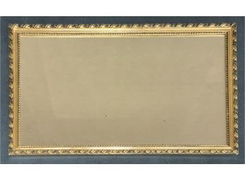 Carved And Gilt Wall Mirror (CTF10)