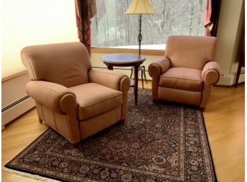 Leathercraft Reclining Leather Club Chairs (CTF40)