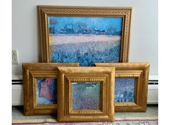 Decorative Framed French Impressionist Prints (CTF10)