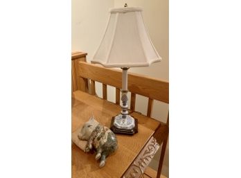 Decorative International Pig & French Country Table Lamp  (CTF10)